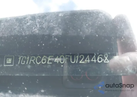 2015 Chevrolet Volt z USA, uszkodzony, nr VIN 1G1RC6E40FU124468